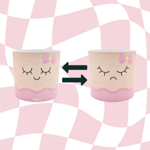 Load image into Gallery viewer, Face Swapping Pot - Moody Girlfriend - Cheeky Plant Co. Pot - 12.5cmD x 12cmH