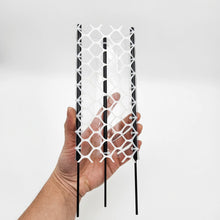 Load image into Gallery viewer, Stackable Plastic Moss Pole with 3 Metal Stakes - 20cm