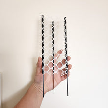 Load image into Gallery viewer, Stackable Plastic Moss Pole with 3 Metal Stakes - 20cm