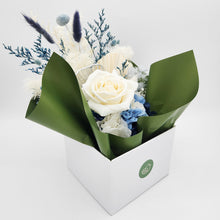 Load image into Gallery viewer, Sympathy Dried Flower Arrangements - Blue - Sydney Only