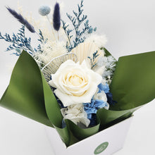 Load image into Gallery viewer, Sympathy Dried Flower Arrangements - Blue - Sydney Only