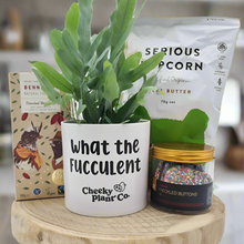 Load image into Gallery viewer, What The Fucculent - Treat Yourself Plant Gift Hamper - Sydney Only