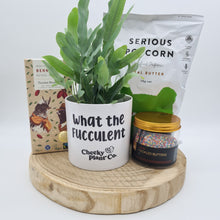 Load image into Gallery viewer, What The Fucculent - Treat Yourself Plant Gift Hamper - Sydney Only