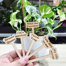 Load image into Gallery viewer, Cheeky Plant Markers (Pack of 6) - Cheeky Plant Co.