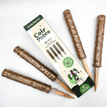 Load image into Gallery viewer, Coco Coir Totem Plant Poles (Pack of 4) - Cheeky Plant Co.