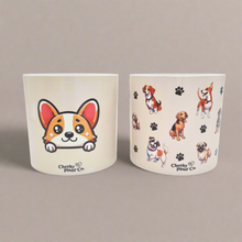 Load image into Gallery viewer, Cute Dogs Duo Pack - Cheeky Plant Co. Pots - 12.5cmD x 12cmH