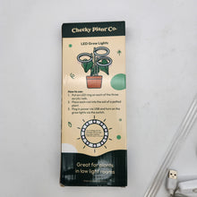 Load image into Gallery viewer, Three Rings Grow Lights - Pink White - Cheeky Plant Co.