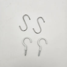 Load image into Gallery viewer, White Macrame Hangers - 88cmL Each (Set of 2)