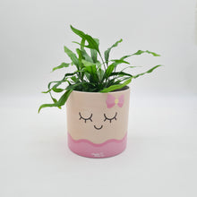 Load image into Gallery viewer, Face Swapping Pot - Moody Girlfriend - Cheeky Plant Co. Pot - 12.5cmD x 12cmH