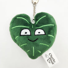 Load image into Gallery viewer, Philodendron Keyring Plush - Cheeky Plant Co.