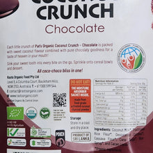 Load image into Gallery viewer, Pat's Organic Coconut Crunch Chocolate 150g