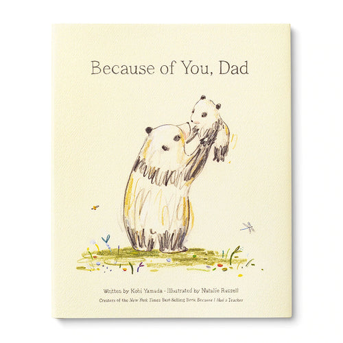Because Of You - Dad - Thoughtful Gift Book