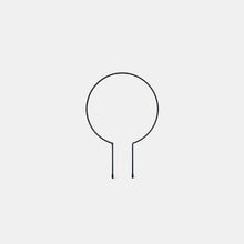 Load image into Gallery viewer, Black Iron Plant Trellis - Ring (22.5x34cmH)