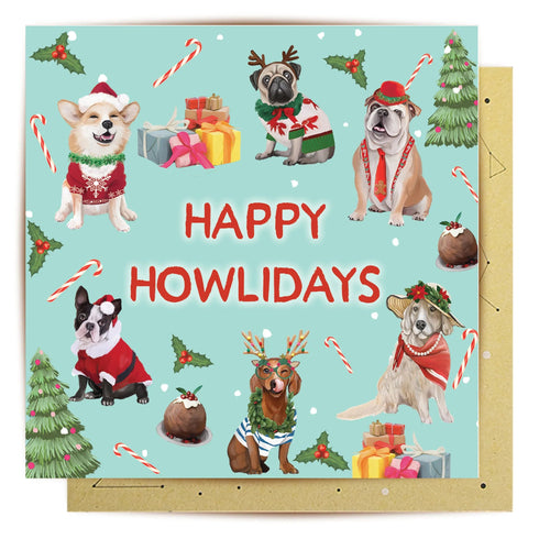 Greeting Card - Happy Howlidays