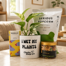 Load image into Gallery viewer, I Wet My Plants - Treat Yourself Plant Gift Hamper - Sydney Only