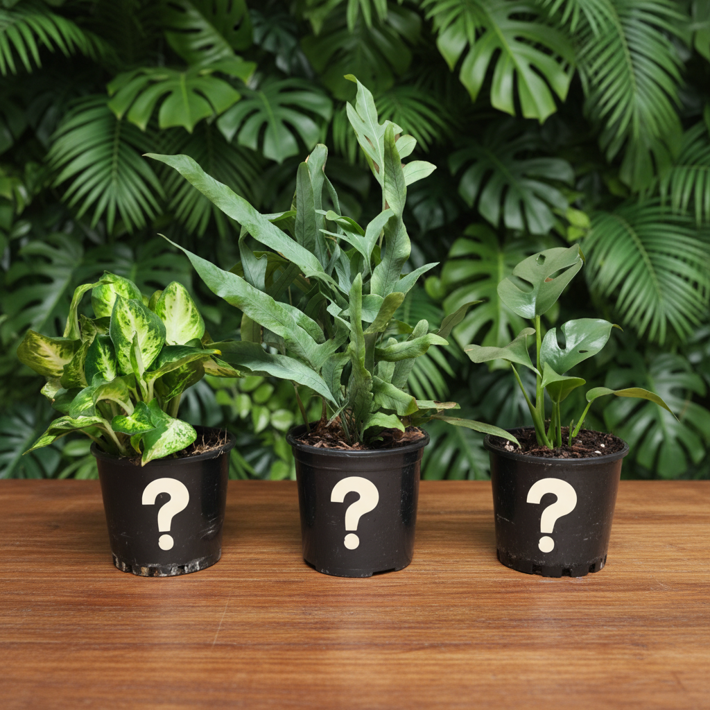 monstera plant trader joe's Low Light Plants Pack