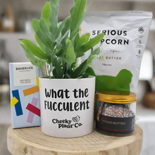 Load image into Gallery viewer, What The Fucculent - Treat Yourself Plant Gift Hamper - Sydney Only