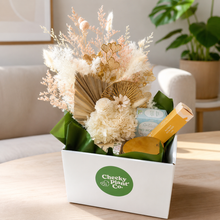 Load image into Gallery viewer, White Dried Floral Gift Hamper - Sydney Only