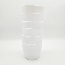 Load image into Gallery viewer, White Plastic Regal Pots - Pack of 6
