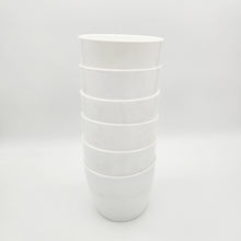 Load image into Gallery viewer, White Plastic Regal Pots - Pack of 6
