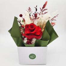 Load image into Gallery viewer, Thank You Dried Flower Arrangements - Red - Cheeky Plant Co. x FleurLilyBlooms - Sydney Only
