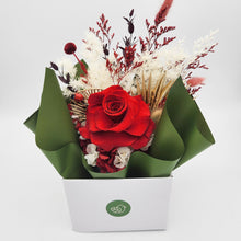 Load image into Gallery viewer, Thank You Dried Flower Arrangements - Red - Cheeky Plant Co. x FleurLilyBlooms - Sydney Only
