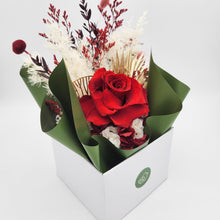 Load image into Gallery viewer, Sympathy Dried Flower Arrangements - Red - Cheeky Plant Co. x FleurLilyBlooms - Sydney Only
