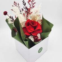 Load image into Gallery viewer, Thank You Dried Flower Arrangements - Red - Cheeky Plant Co. x FleurLilyBlooms - Sydney Only
