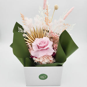 Wedding/Engagement Dried Flower Arrangements - Pink - Cheeky Plant Co. x FleurLilyBlooms - Sydney Only