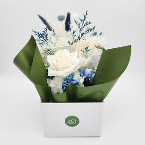 Baby Dried Flower Arrangements - Blue - Cheeky Plant Co. x FleurLilyBlooms - Sydney Only