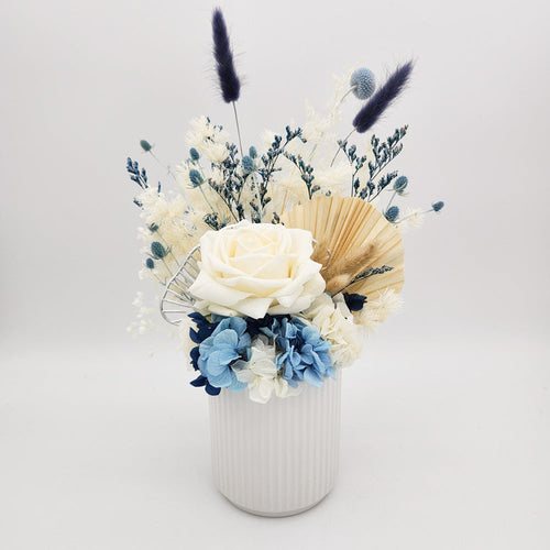 Thank You Dried Flower Arrangements - Blue - Cheeky Plant Co. x FleurLilyBlooms - Sydney Only