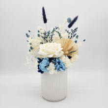 Load image into Gallery viewer, Baby Dried Flower Arrangements - Blue - Cheeky Plant Co. x FleurLilyBlooms - Sydney Only
