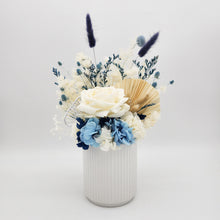 Load image into Gallery viewer, Birthday Dried Flower Arrangements - Blue - Cheeky Plant Co. x FleurLilyBlooms - Sydney Only
