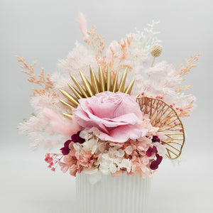 Wedding/Engagement Dried Flower Arrangements - Pink - Cheeky Plant Co. x FleurLilyBlooms - Sydney Only
