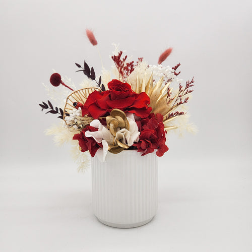 Birthday Dried Flower Arrangements - Red - Cheeky Plant Co. x FleurLilyBlooms - Sydney Only