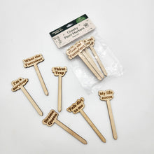 Load image into Gallery viewer, Cheeky Plant Markers (Pack of 6) - Cheeky Plant Co.
