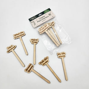 Cheeky Plant Markers (Pack of 6) - Cheeky Plant Co.