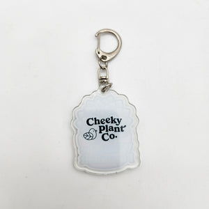 What The Fucculent - Plant Keyring - Cheeky Plant Co.