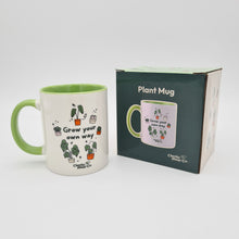 Load image into Gallery viewer, Grow Your Own Way - Plant Mug - Cheeky Plant Co.
