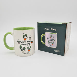 Grow Your Own Way - Plant Mug - Cheeky Plant Co.