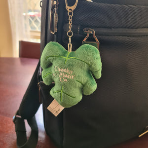 Monstera Keyring Plush - Cheeky Plant Co.