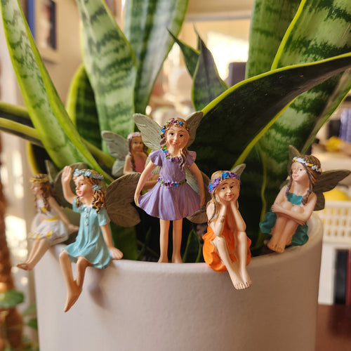 Fairy Garden Pot Ornaments (Pack of 6)