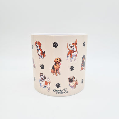 Cheeky Dogs - Cheeky Plant Co. Pot -12.5cmD x 12cmH