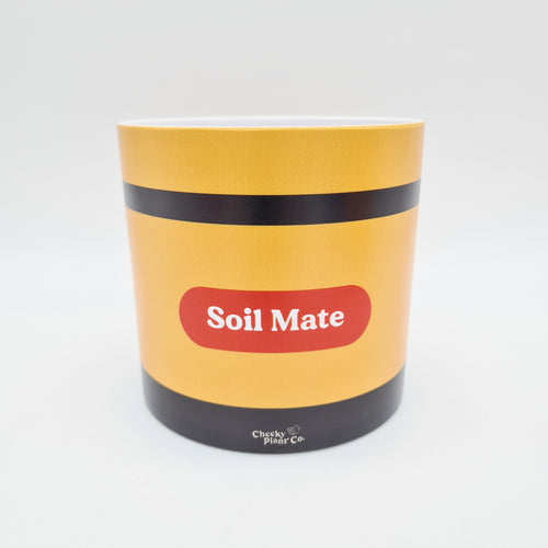 Soil Mate - Cheeky Plant Co. Pot -12.5cmD x 12cmH