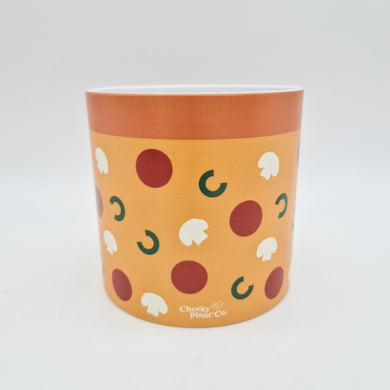 Pizza - Cheeky Plant Co. Pot -12.5cmD x 12cmH