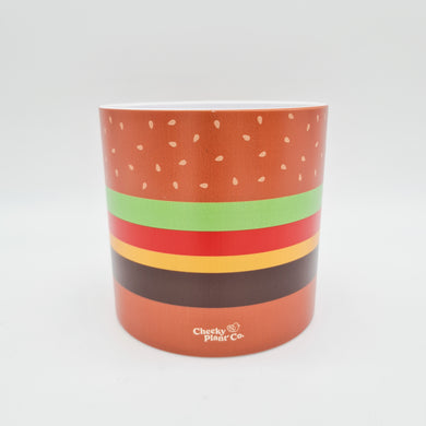 Burger - Cheeky Plant Co. Pot -12.5cmD x 12cmH