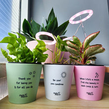 Load image into Gallery viewer, Trio Pack - Positive - Cheeky Plant Co. Pots - 11cmD x 11cmH
