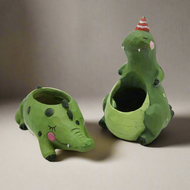 Crocodile & Dinosaur Duo Pots Pack