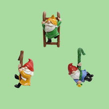 Load image into Gallery viewer, Garden Gnomes Pot Hangers (Pack of 3)
