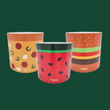 Load image into Gallery viewer, Trio Food Lover Pots Pack - Cheeky Plant Co. Pots - 12.5cmD x 12cmH
